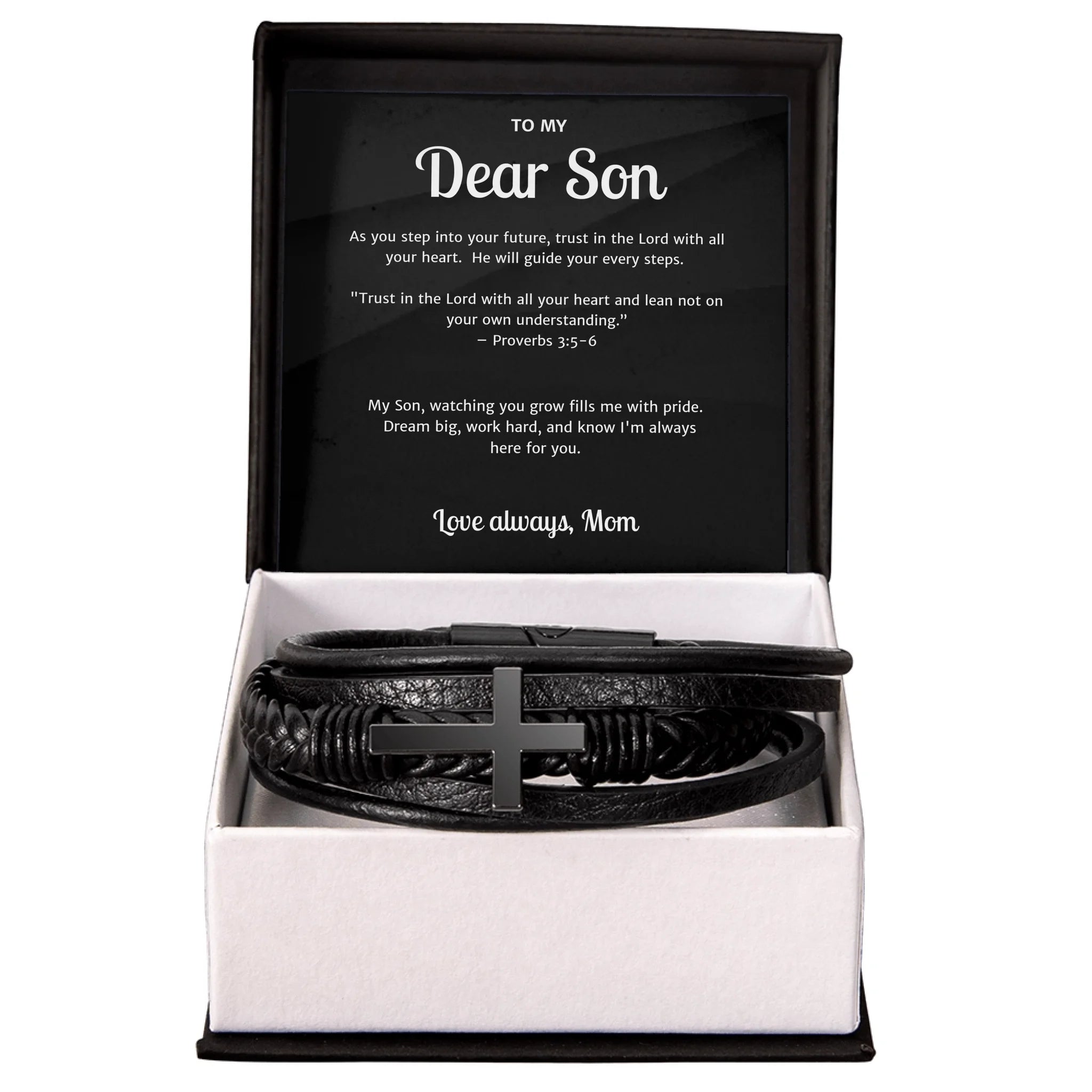 Men's Cross Bracelet