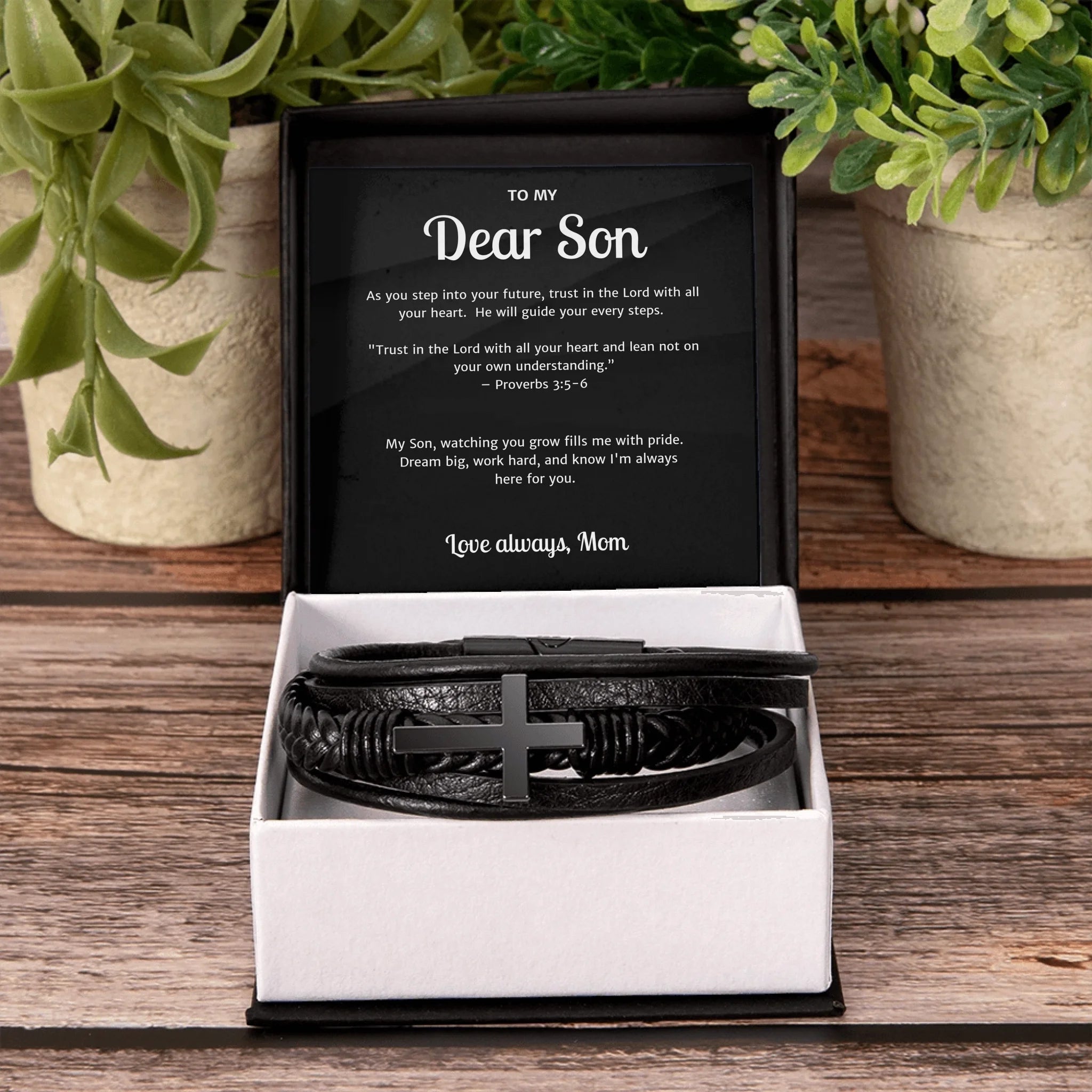 Men's Cross Bracelet 9